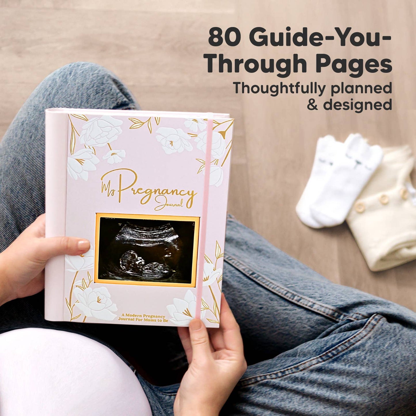 Blossom Pregnancy Journal Book for First Time Mom