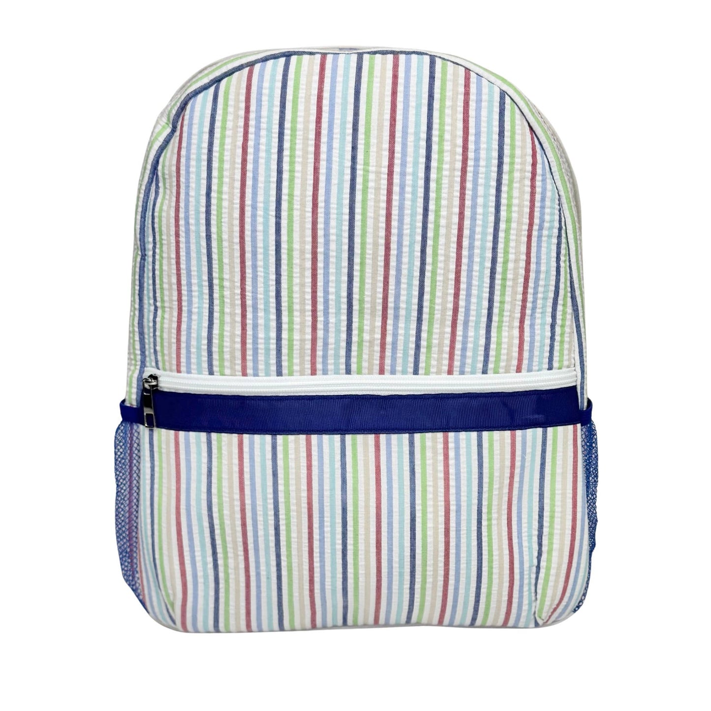 Seersucker Backpack (Full Size)