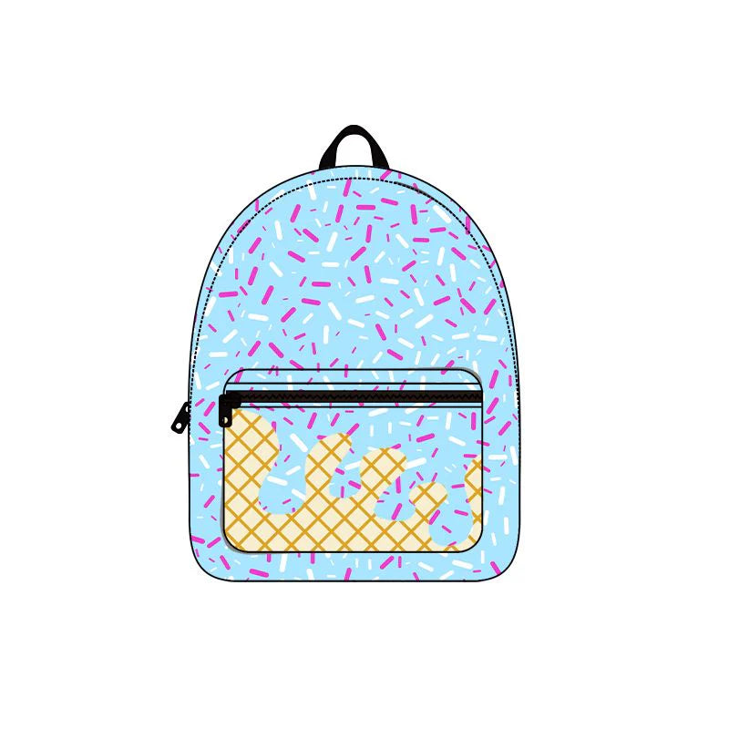 Blue Ice Cream Backpack
