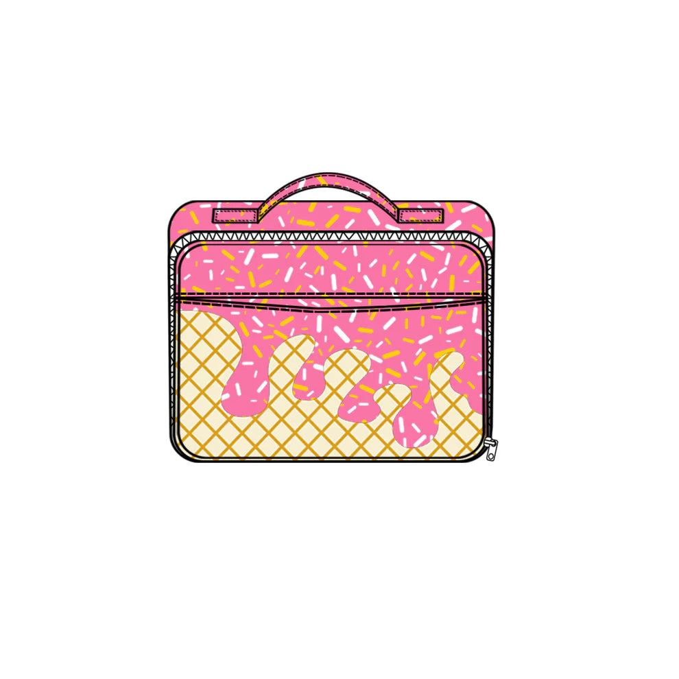 Pink Ice Cream Lunch Box