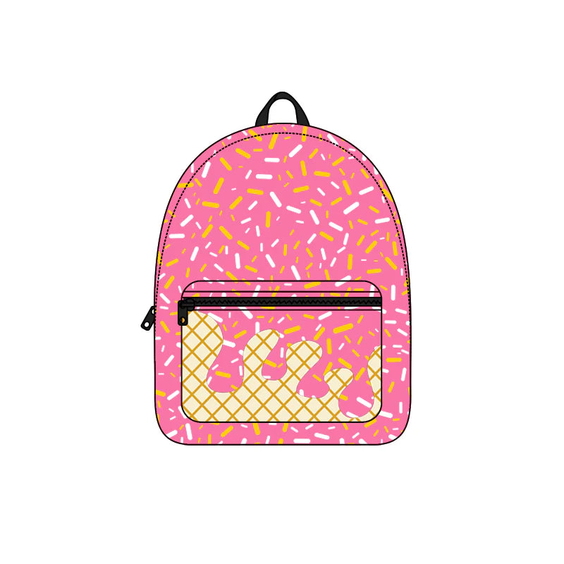 Pink Ice Cream Backpack
