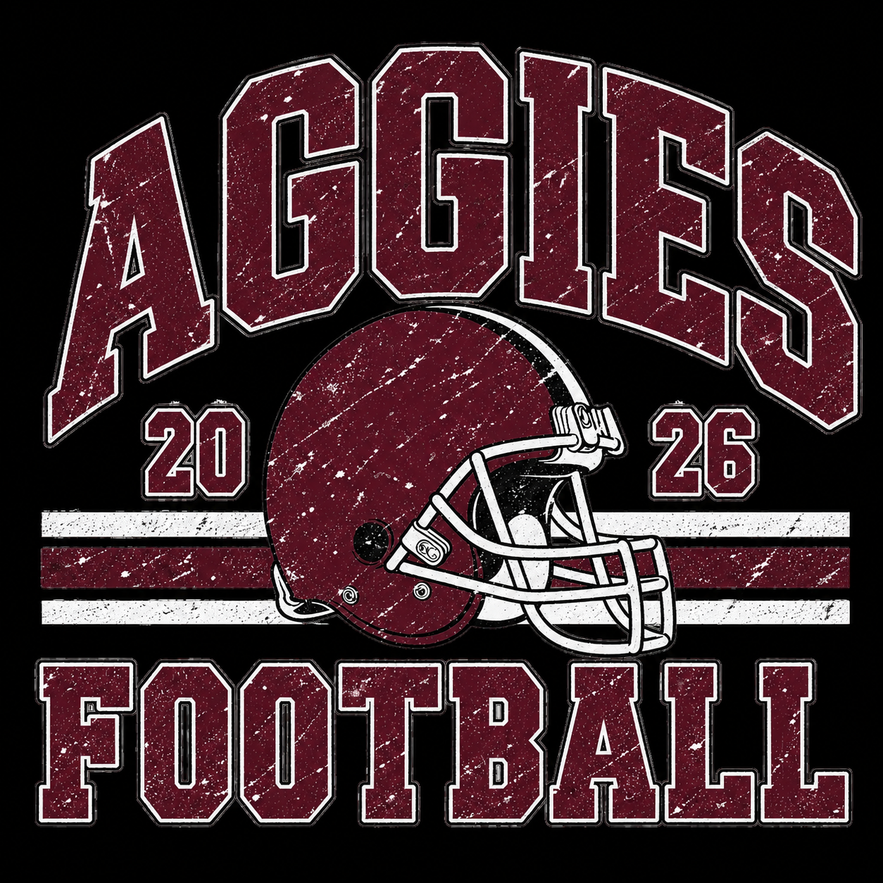 Aggies Mascot Football