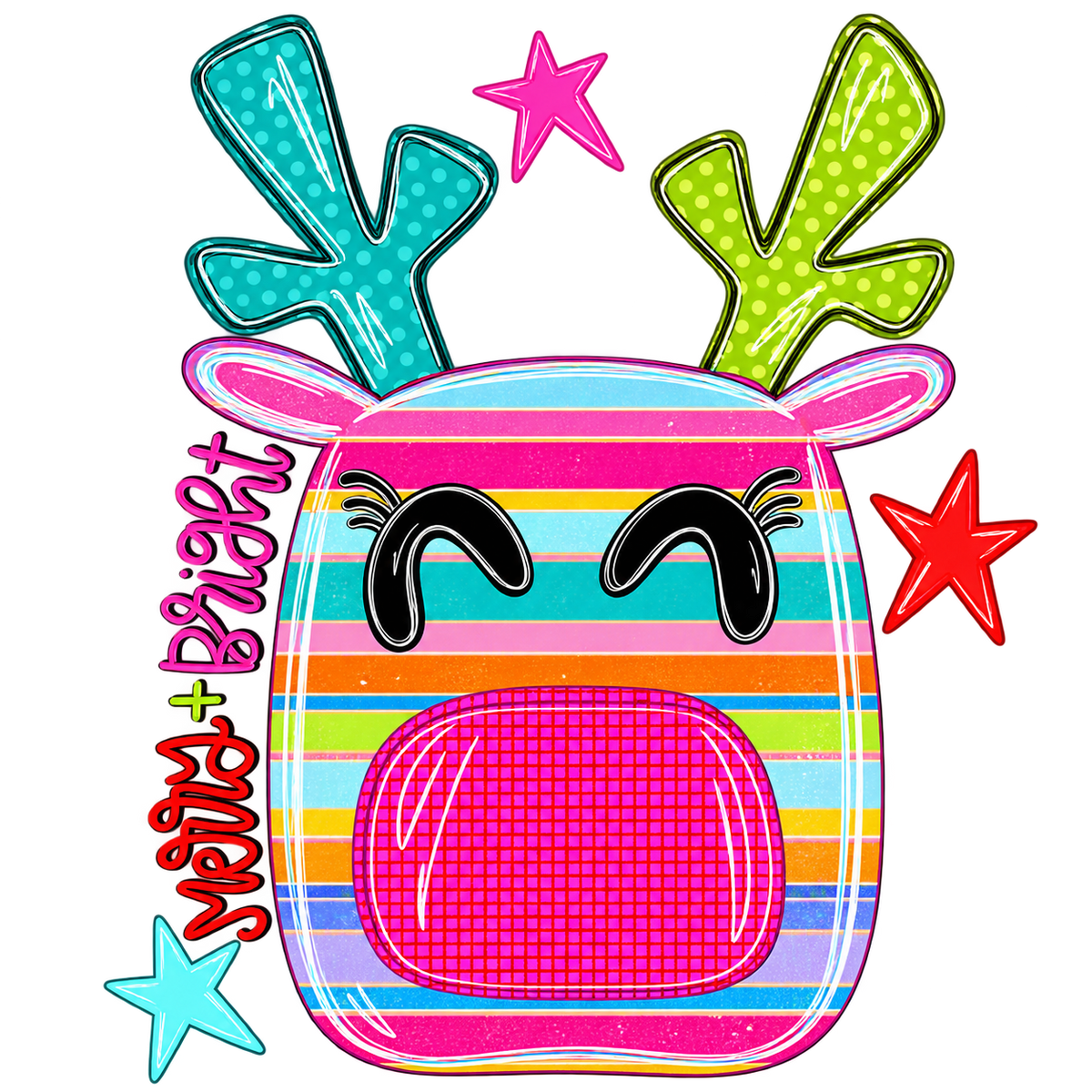 Merry & Bright Reindeer