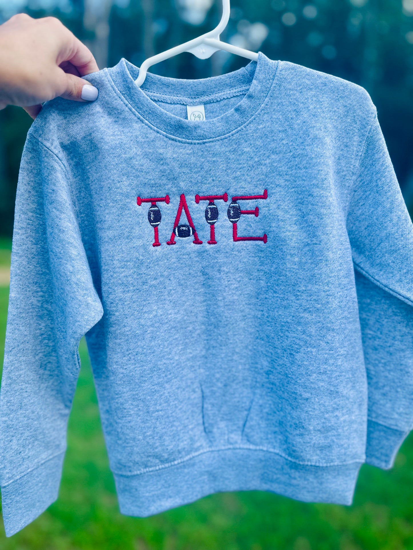 Football Font Embroidery