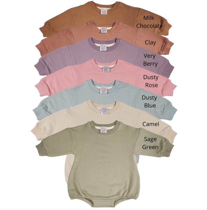 Bubbakins Long Sleeve Bubble Romper