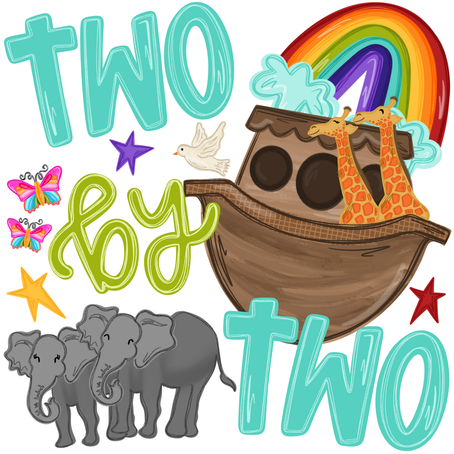Two By Two Noahs Ark