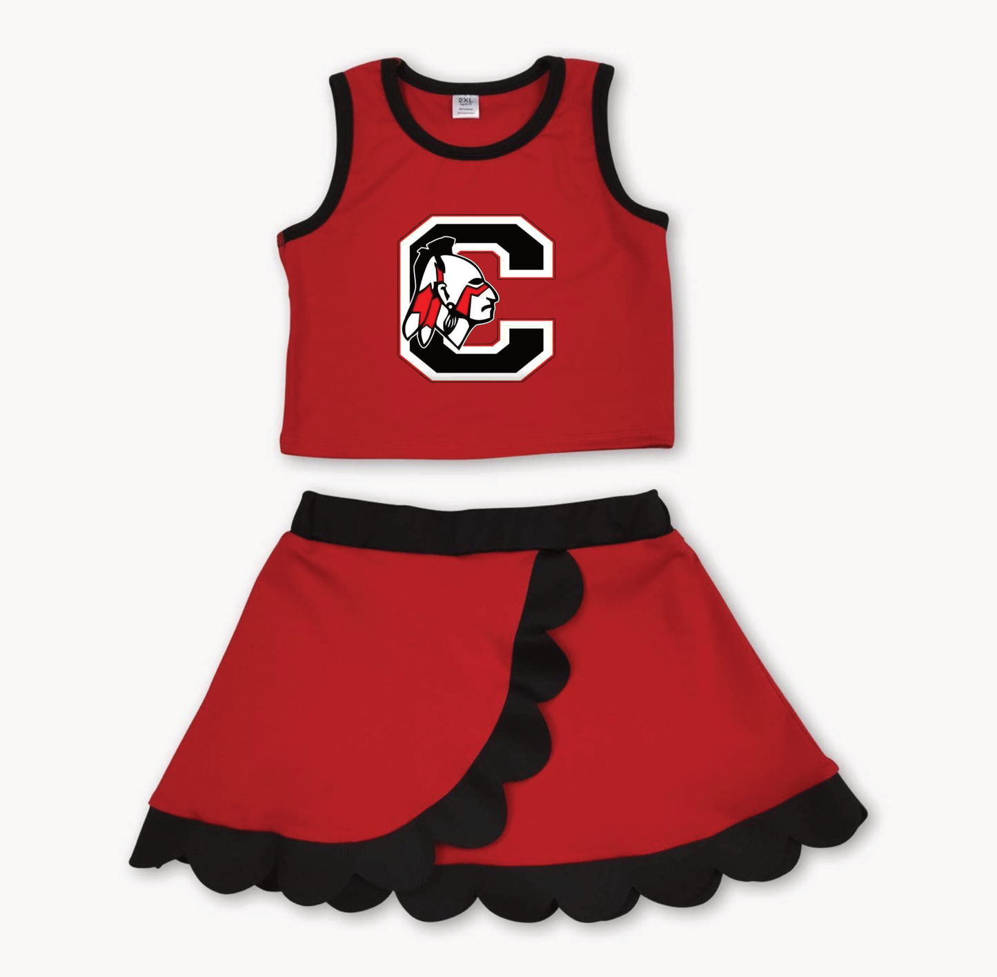 Scallop Girls Active Wear Set