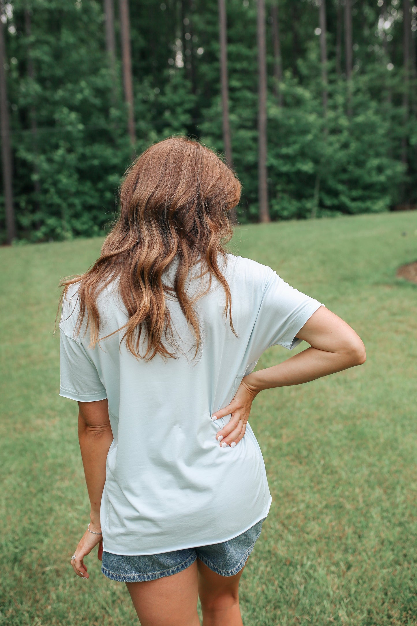 Relaxed Fit Zip Breastfeeding Tee
