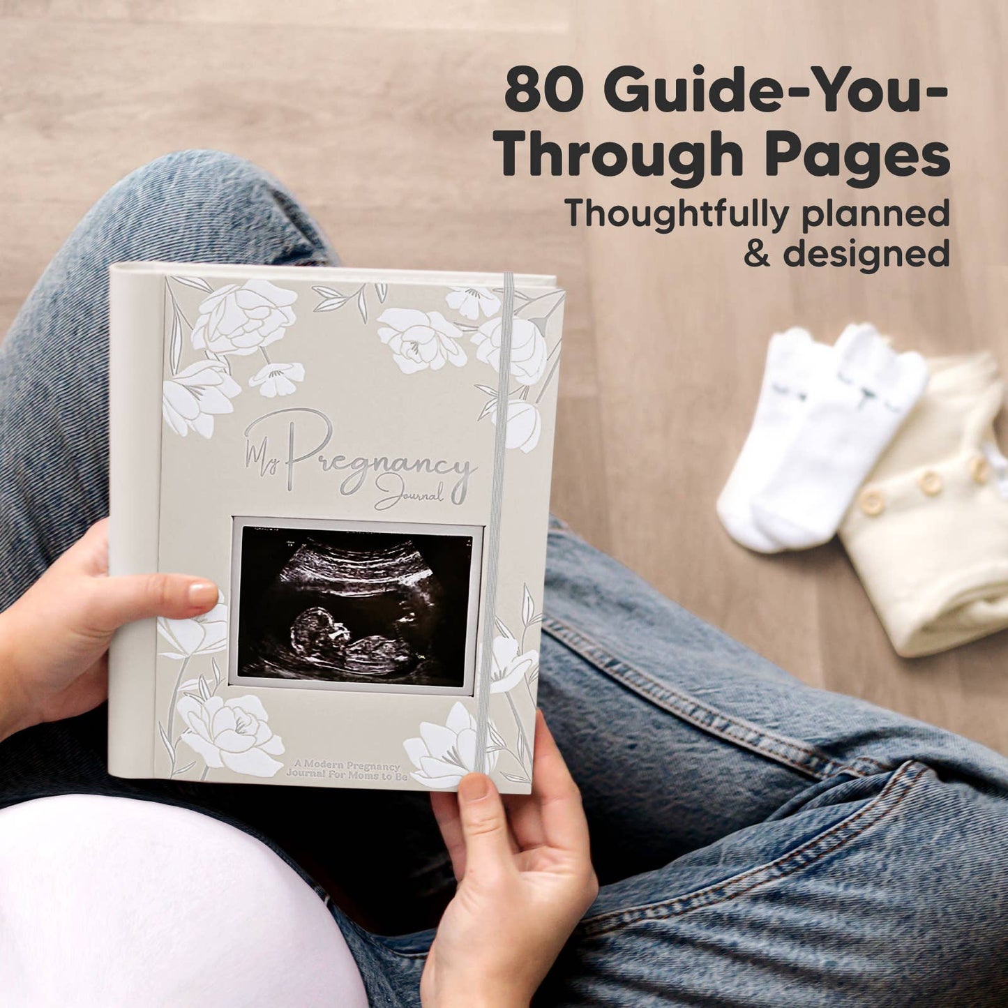 Blossom Pregnancy Journal Book for First Time Mom