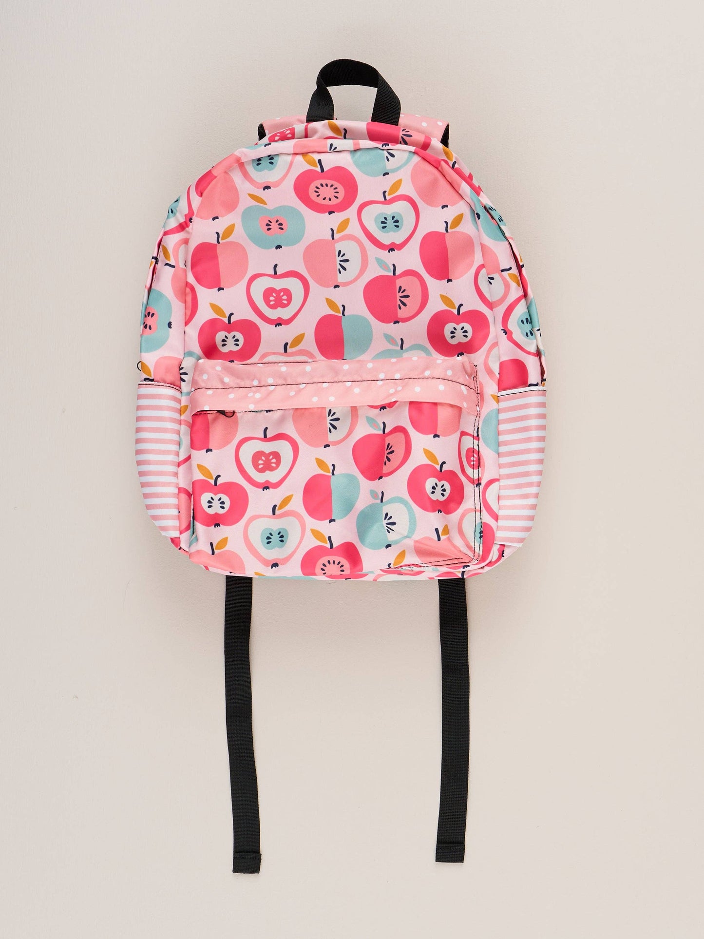 Pink & Teal Apples Backpack