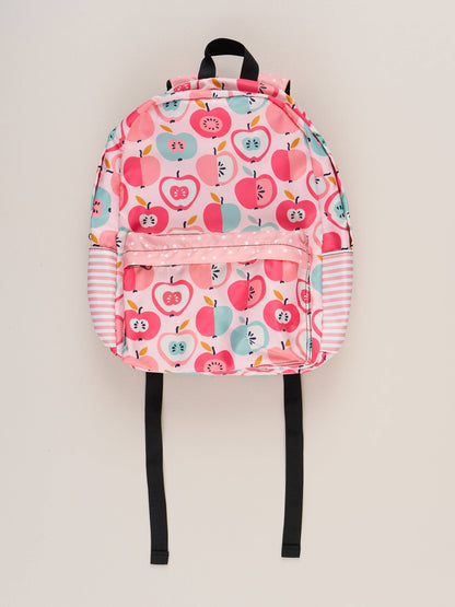 Pink & Teal Apples Backpack