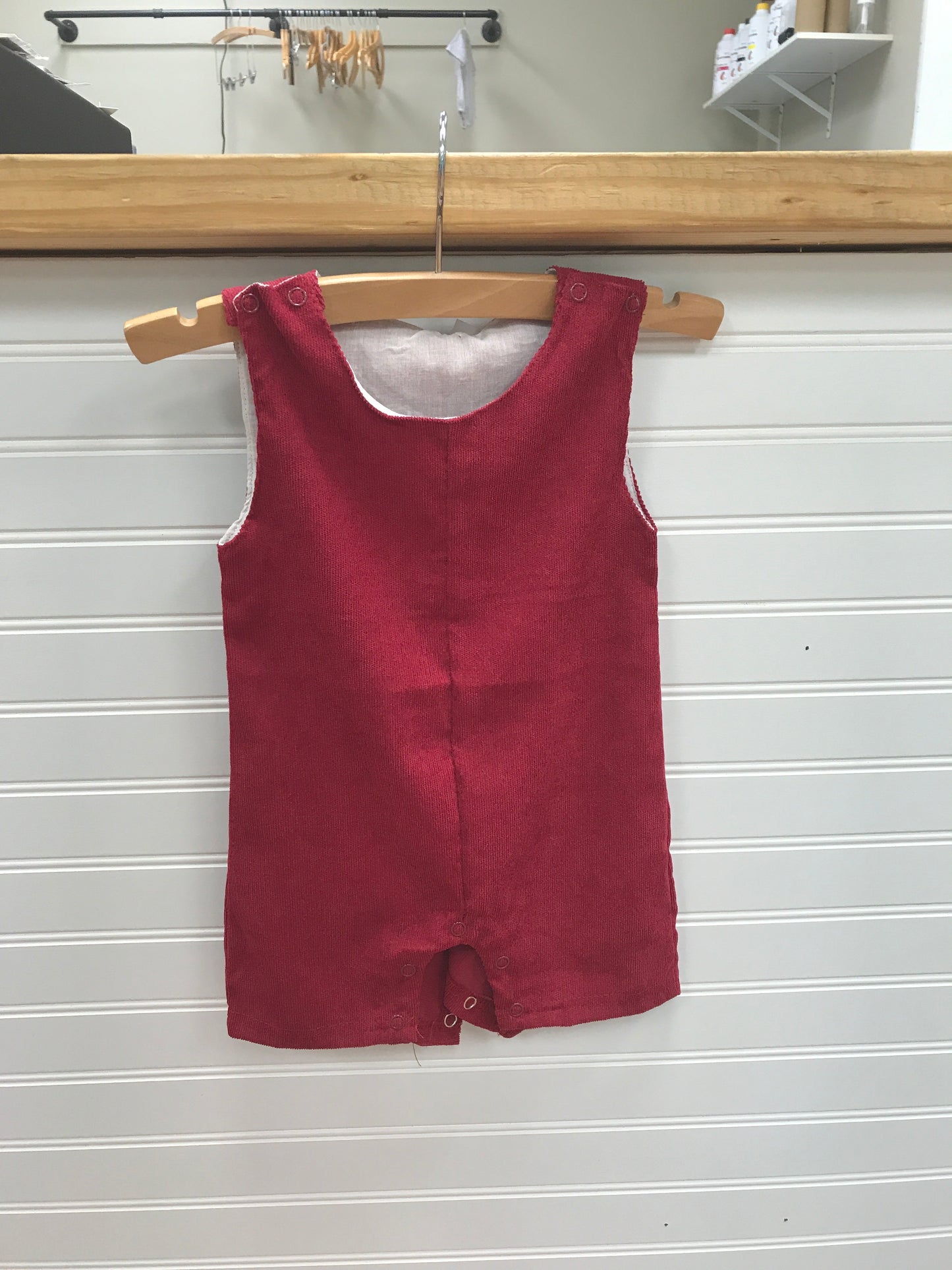 Maroon Corduroy Jon Jon