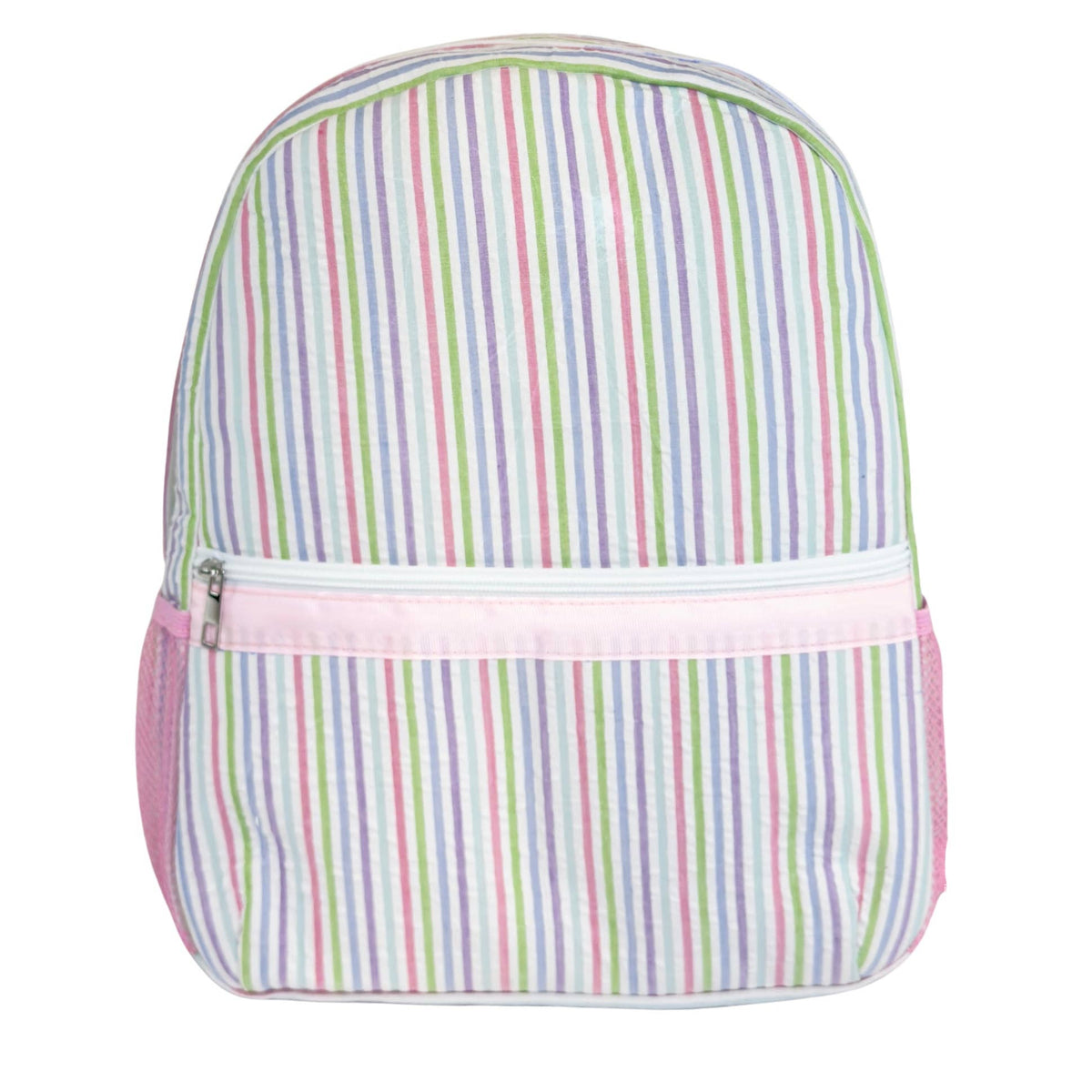 Seersucker Backpack (Full Size)
