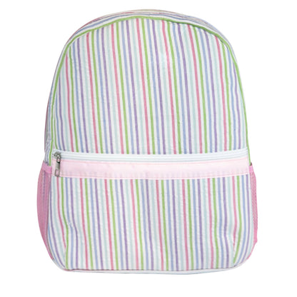 Seersucker Backpack (Full Size)