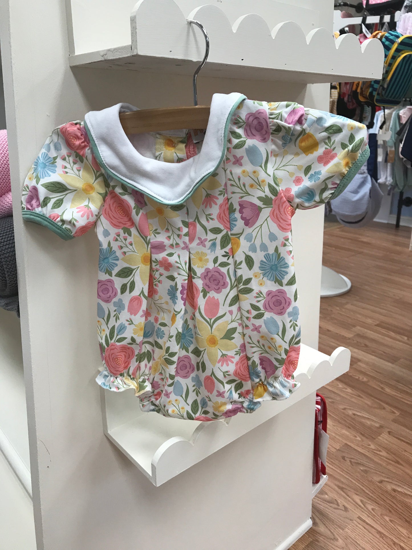 Fall Floral Collared Bubble