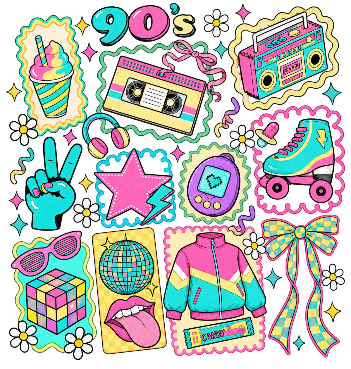 90's Collage