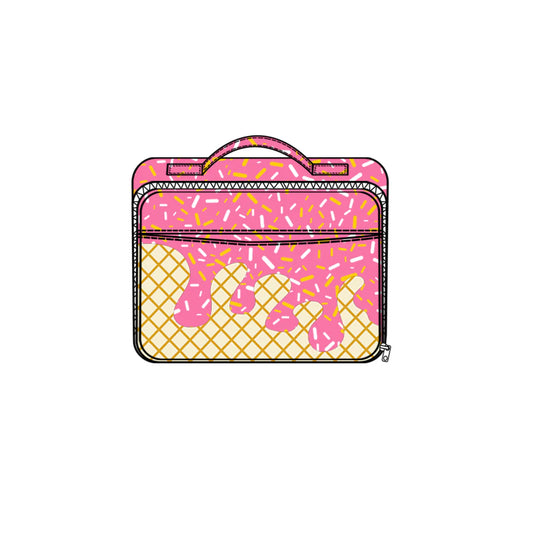 Pink Ice Cream Lunch Box