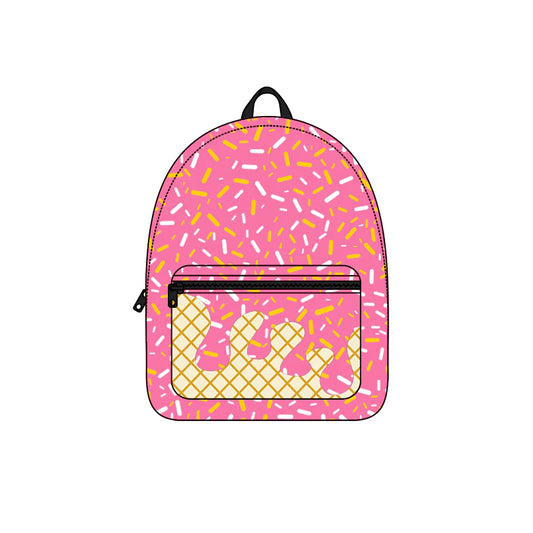 Pink Ice Cream Backpack
