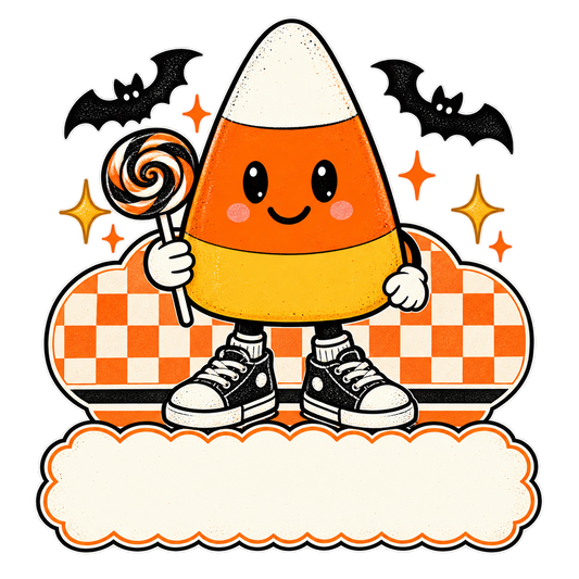 Candy Corn Nameplate