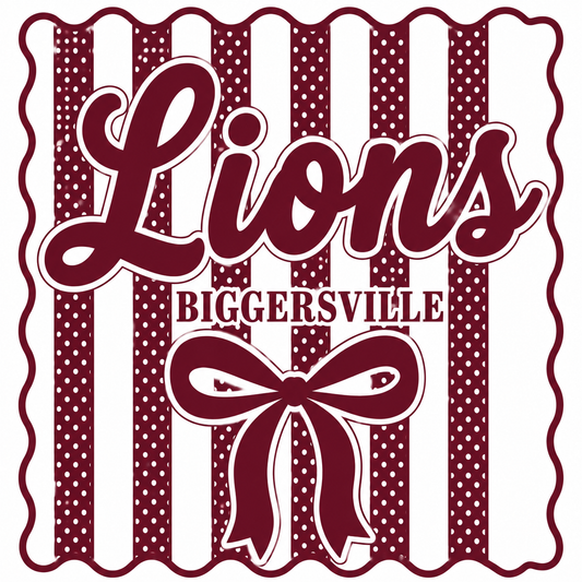 Lions Coquette Bow