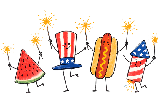 Patriotic Fireworks