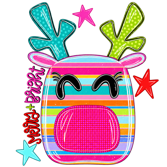 Merry & Bright Reindeer