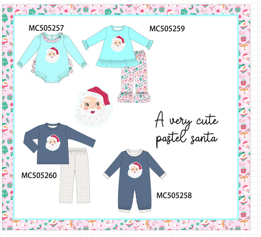 Christmas Santa Claus Applique Collection