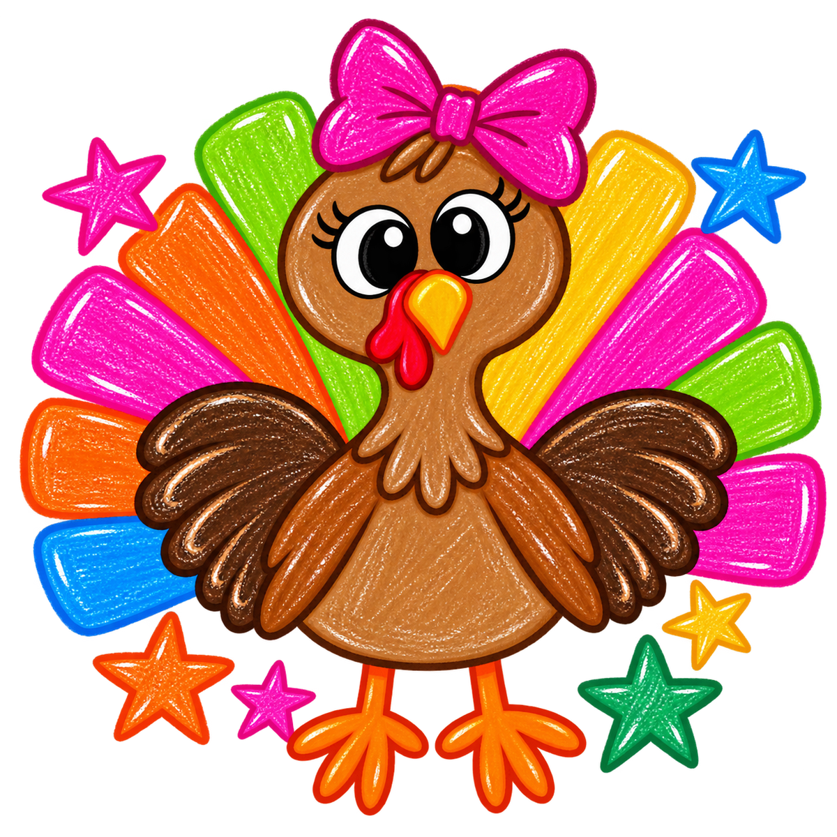 Colorful Girl Turkey