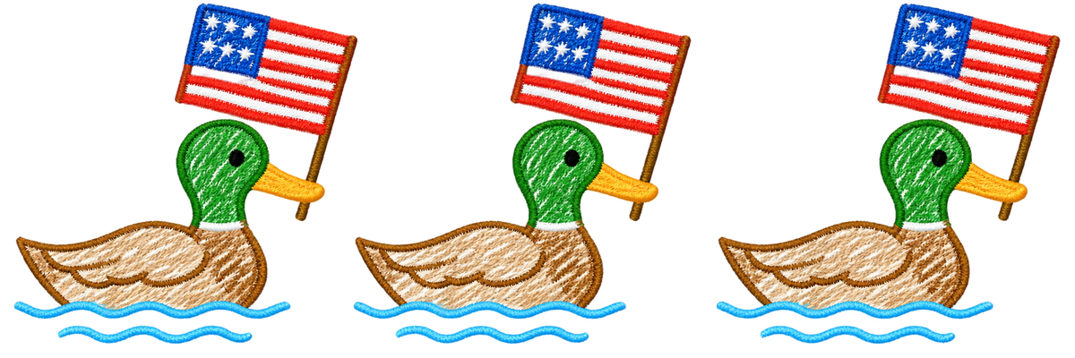USA Ducks Trio