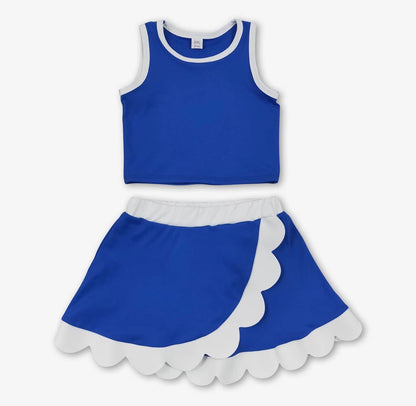 Scallop Girls Active Wear Set