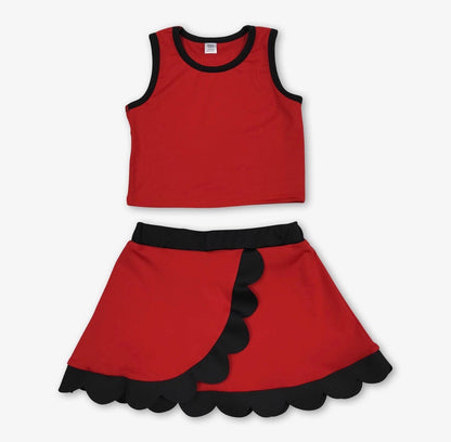Scallop Girls Active Wear Set