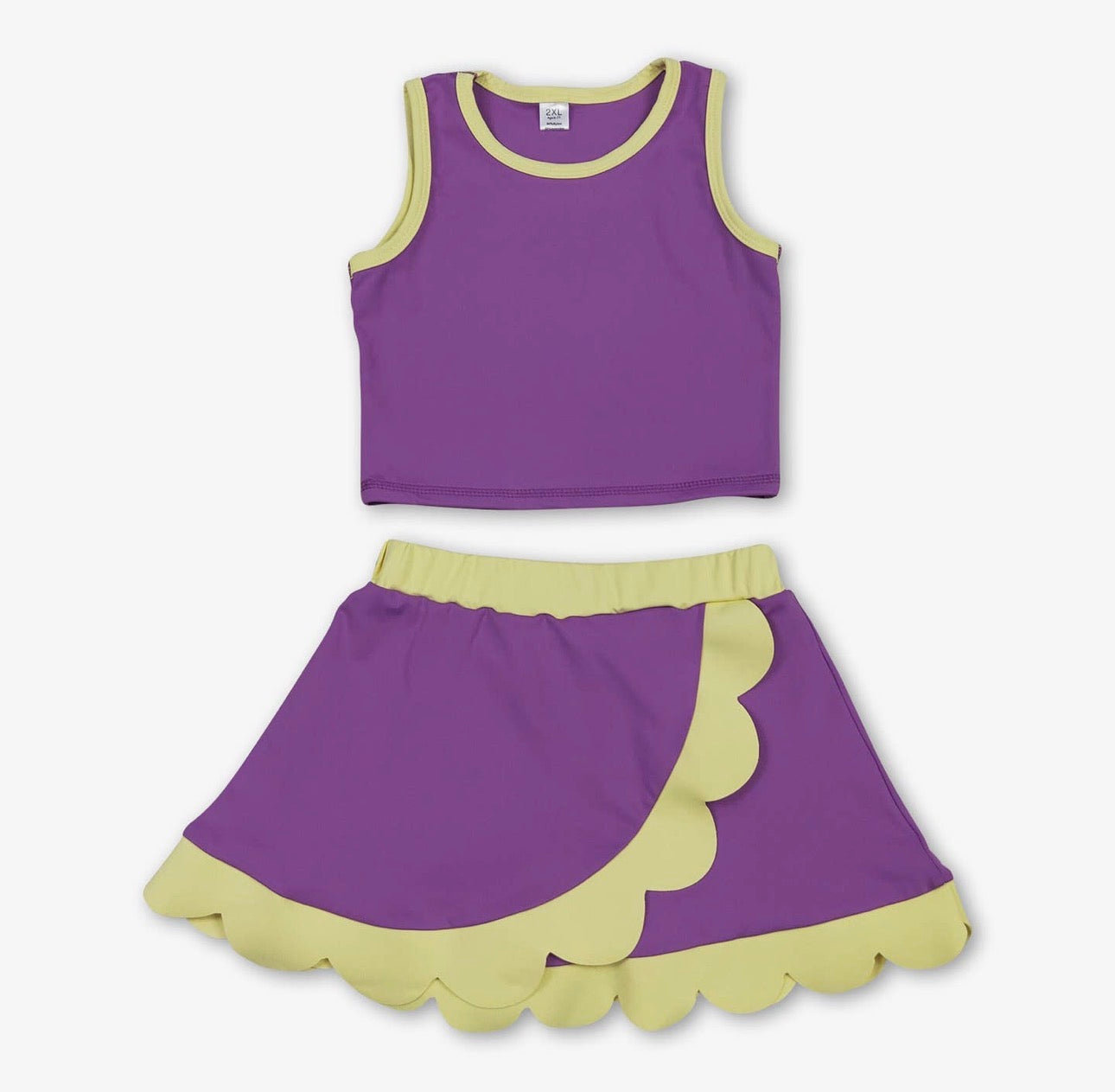 Scallop Girls Active Wear Set