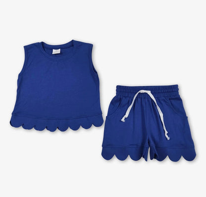 Girls Scallop Set