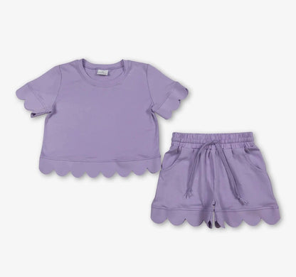 Girls Scallop Set