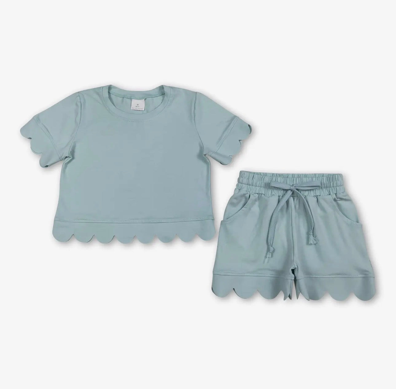 Girls Scallop Set