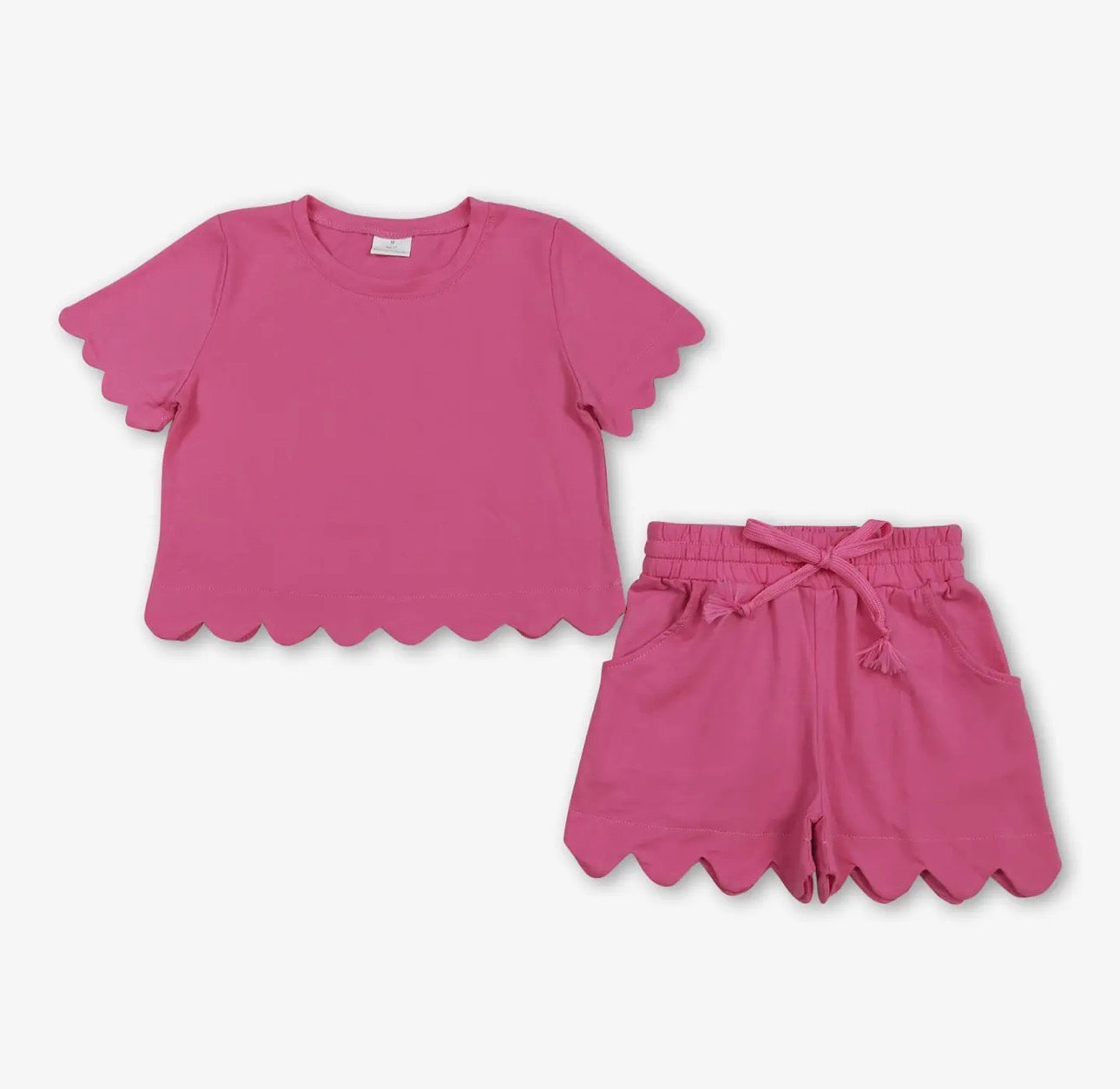 Girls Scallop Set