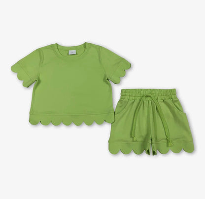 Girls Scallop Set