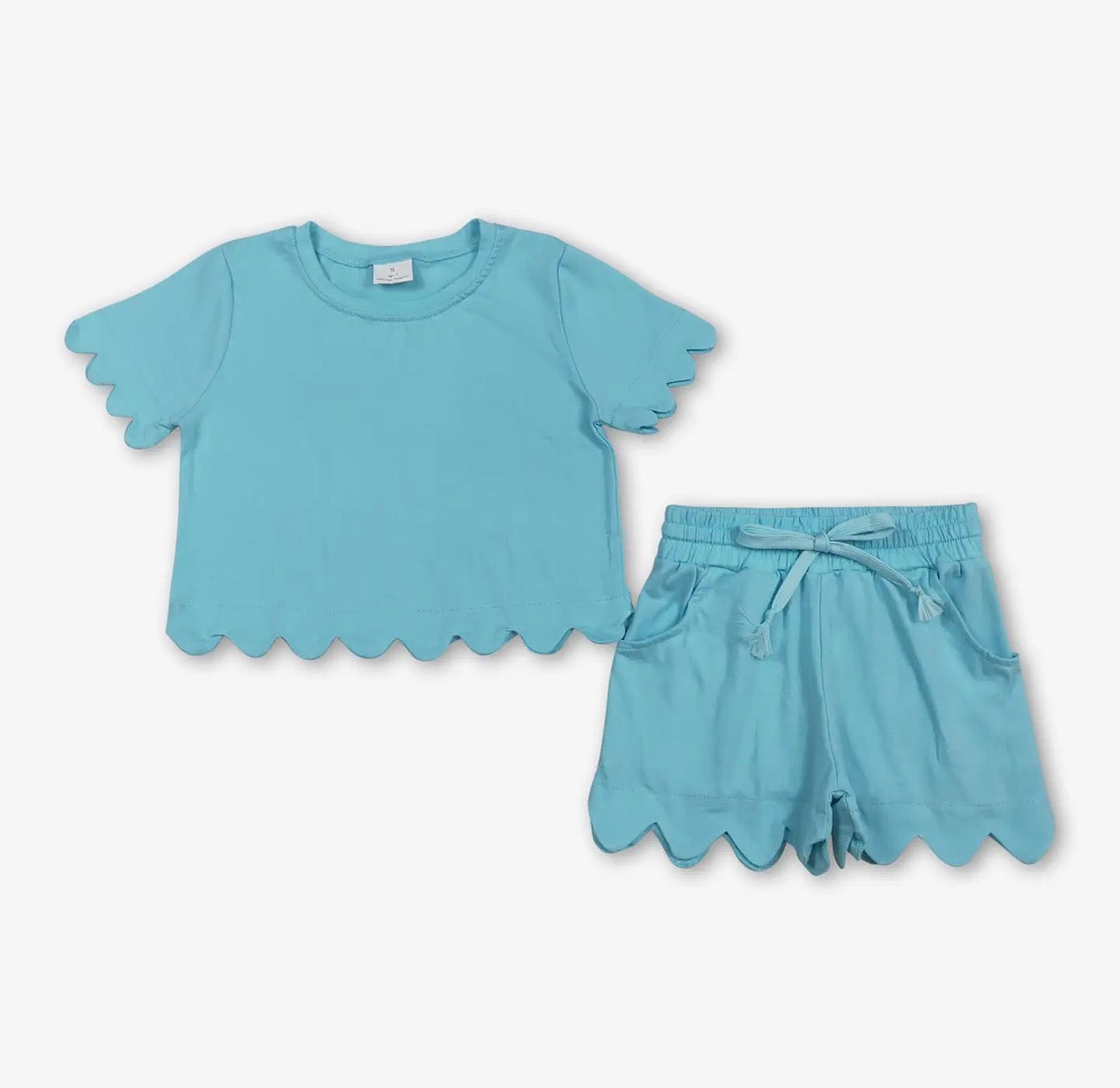 Girls Scallop Set