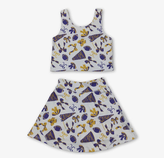 Football Skort Activewear Set