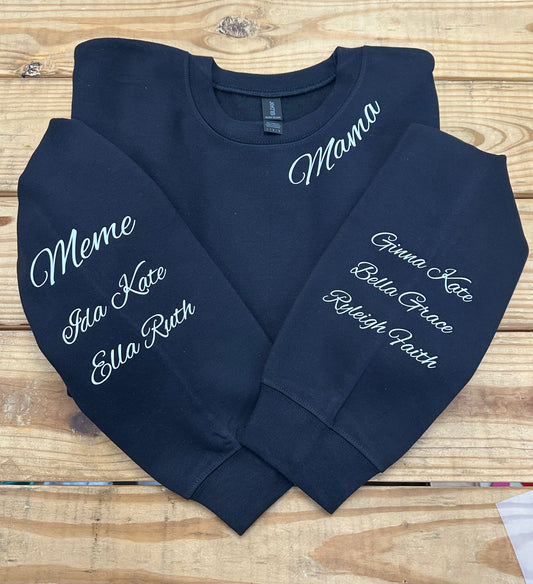 Custom Mama Sweatshirt