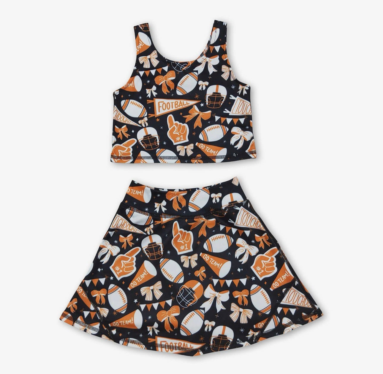 Football Skort Activewear Set