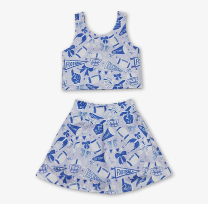 Football Skort Activewear Set