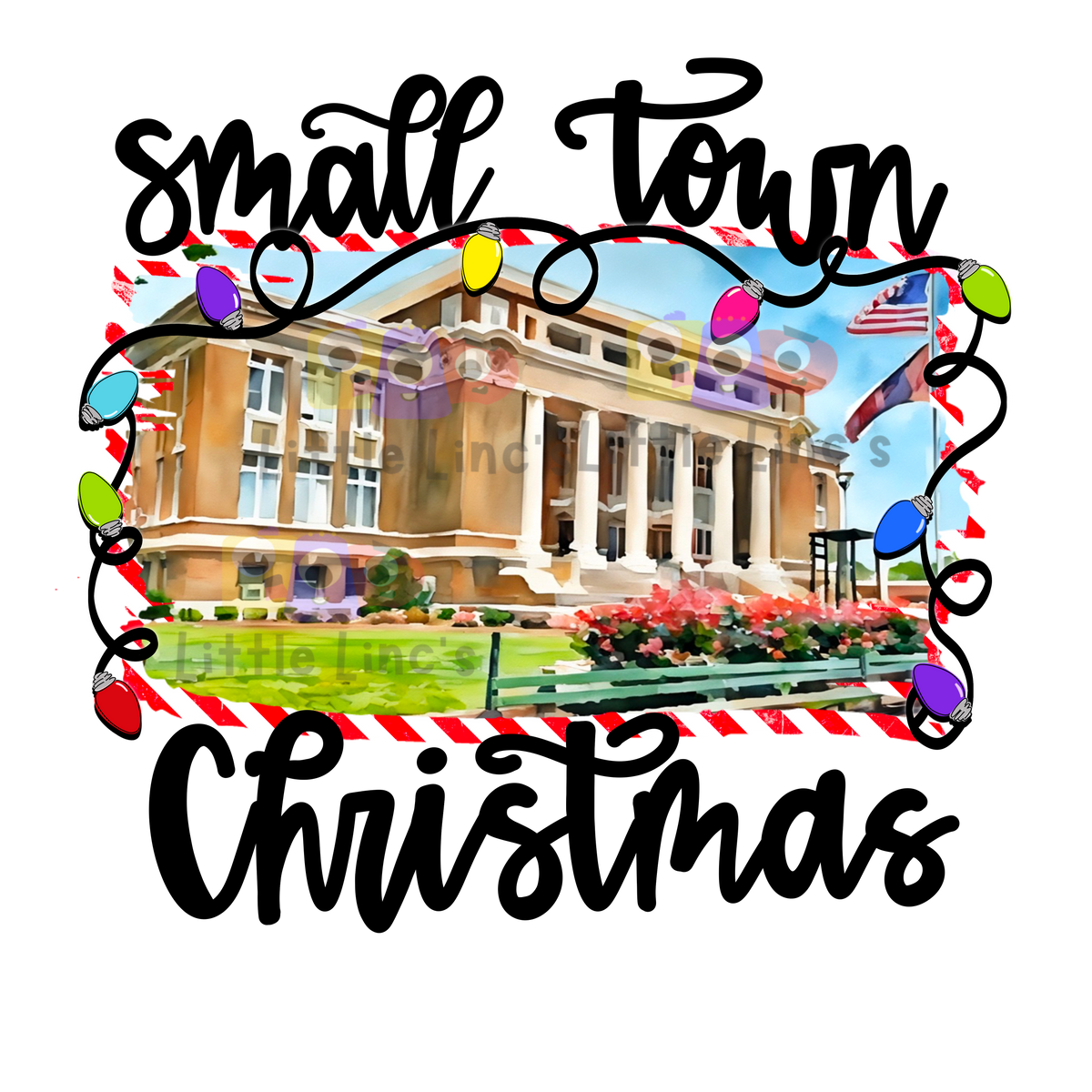 Small Town Christmas Downtown Corinth