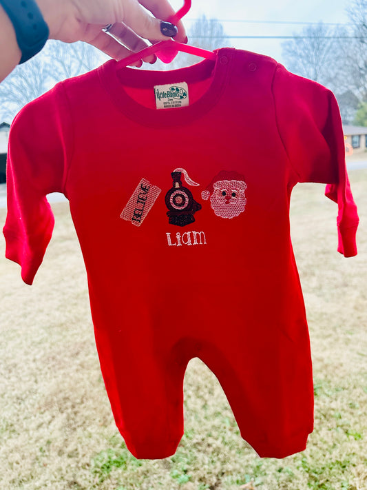 Polar Express Romper