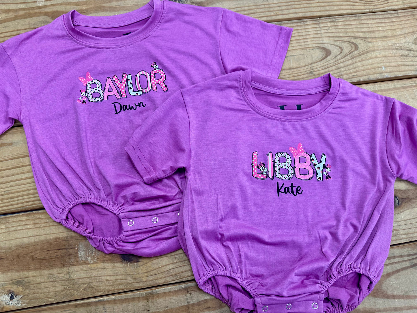 Minnie Font Custom Name