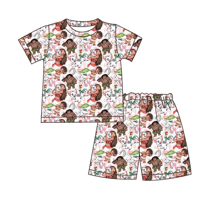 Moana Sleep Short Set