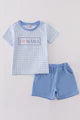 Blue "I Love Mama" Boy Set