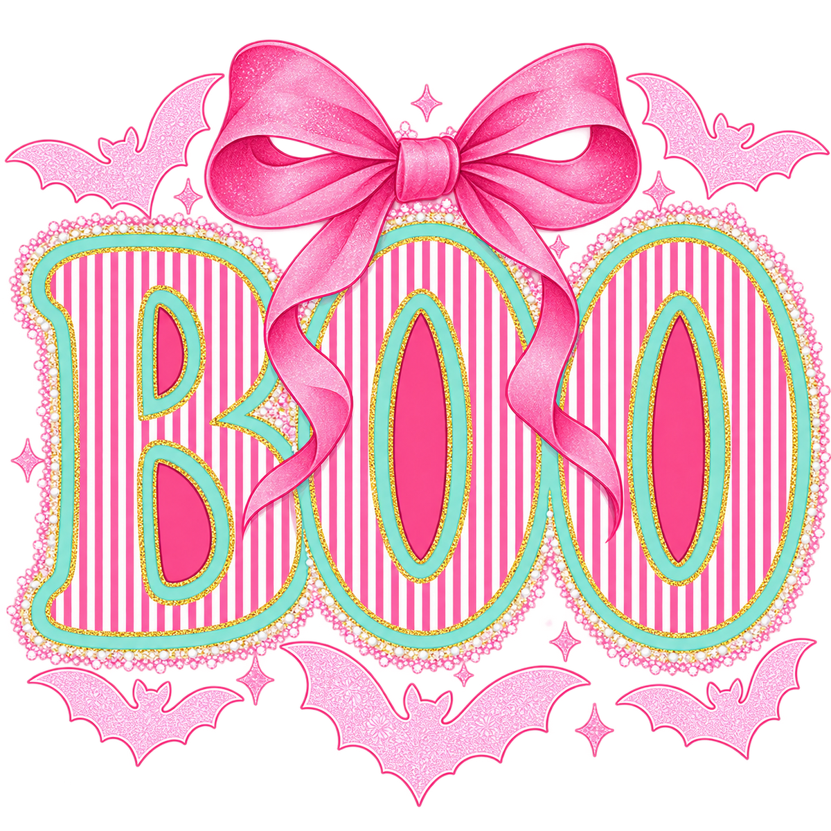 Pink Boo Bows