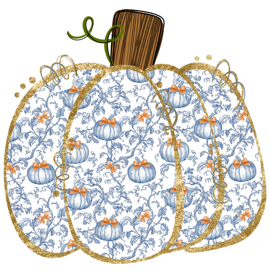 Grandmilliennial Pumpkin (no bow)