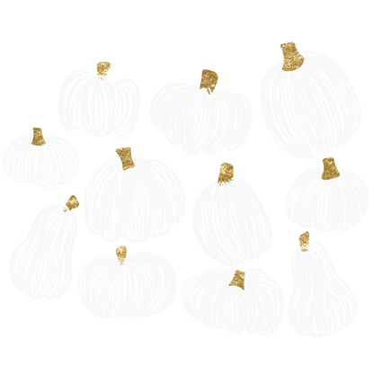 White Fall Pumpkins